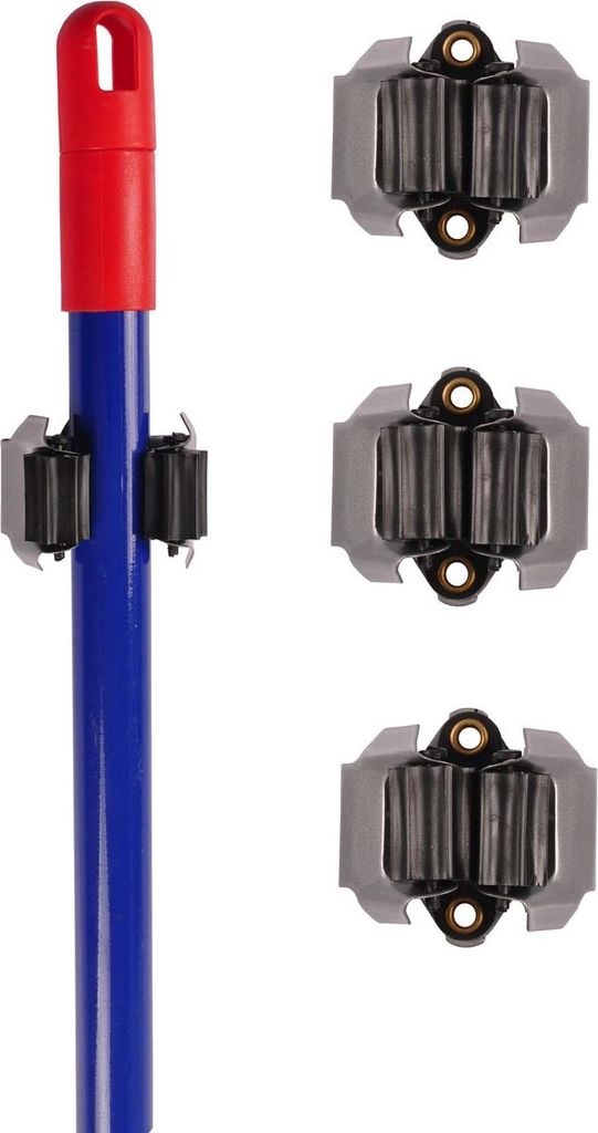 Gerätehalter 3er-Set Wandhalter für Gartengeräte Besenhalter Gerätehalterung