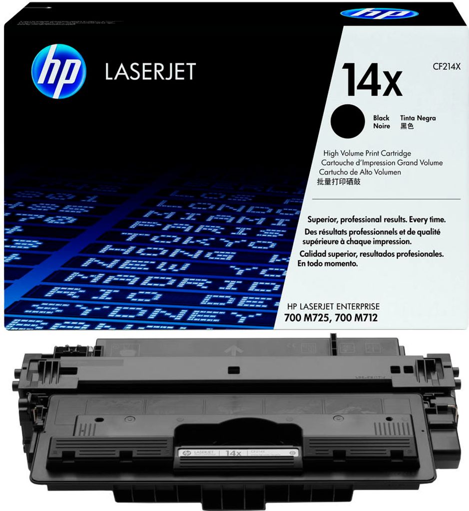 Kaseta z czarnym tonerem HP 14X LaserJet Zdjęcie produktu 