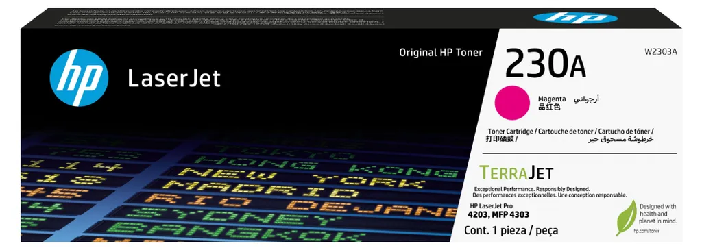 Finissez-en avec les Traces : Toner Magenta HP 230A W2303A Authentique