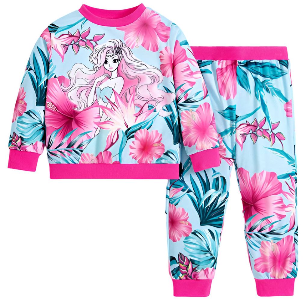 Trainingsanzug Größe 110 - Blumenfee