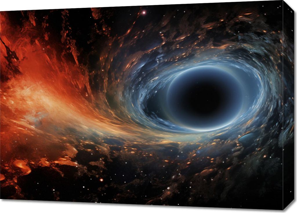 Bild 70x50cm Unendlichkeit des Universums