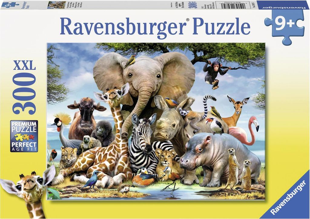 Ravensburger African Friends, 300 Stück(e), Tiere, 9 Produktbild 