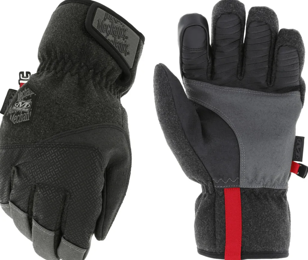 Gants isolants coupe-vent Mechanix ColdWork WindShell Noir Vert - 11