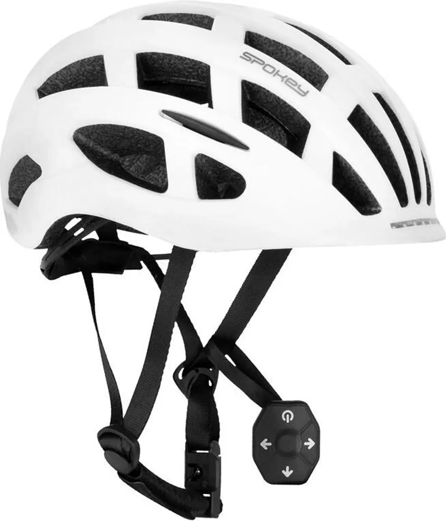 Casque de vélo lumineux LED Spokey POINTER PRE 55-58 cm pour ville et route