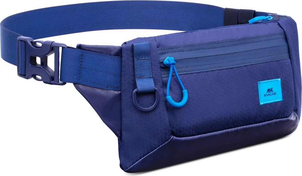 Sac Ceinture Riva 5311 Dijon Bleu Idéal pour Voyage et Sorties Connectées