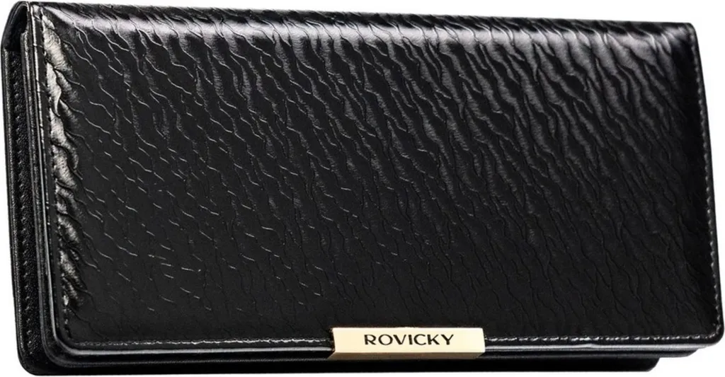 Portefeuille Rovicky Rovicky307770 en cuir noir élégant pour hommes