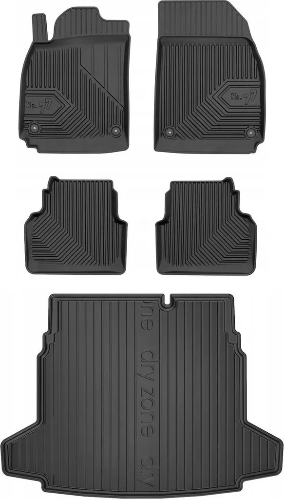 Tappetini All-Weather Saab 9-3 II | Ideali per Fango, Neve e Sport