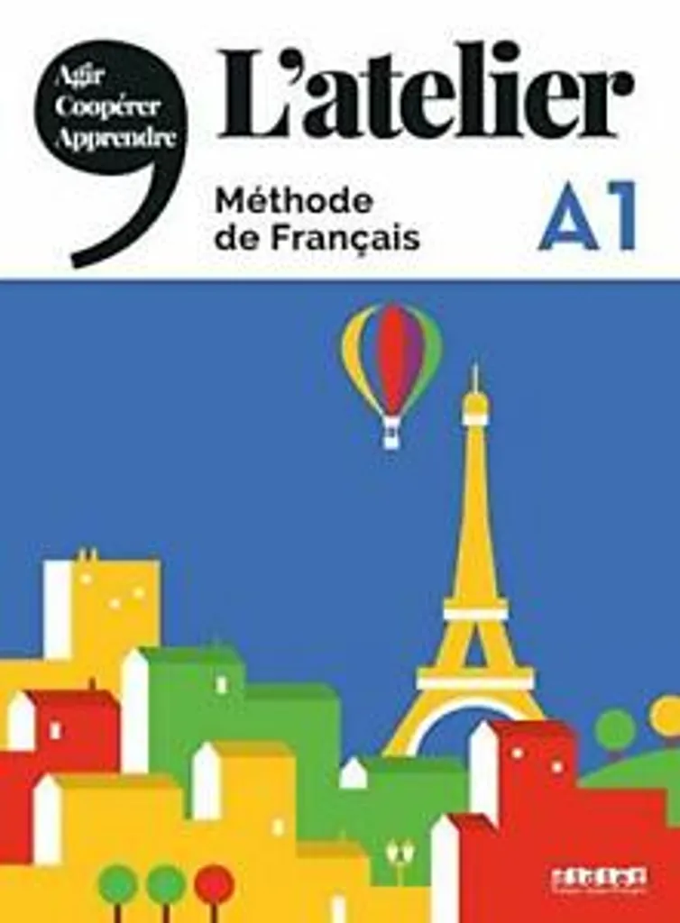 Atelier A1 Manuel + DVD-ROM - Méthode de français langue étrangère FLE - 2