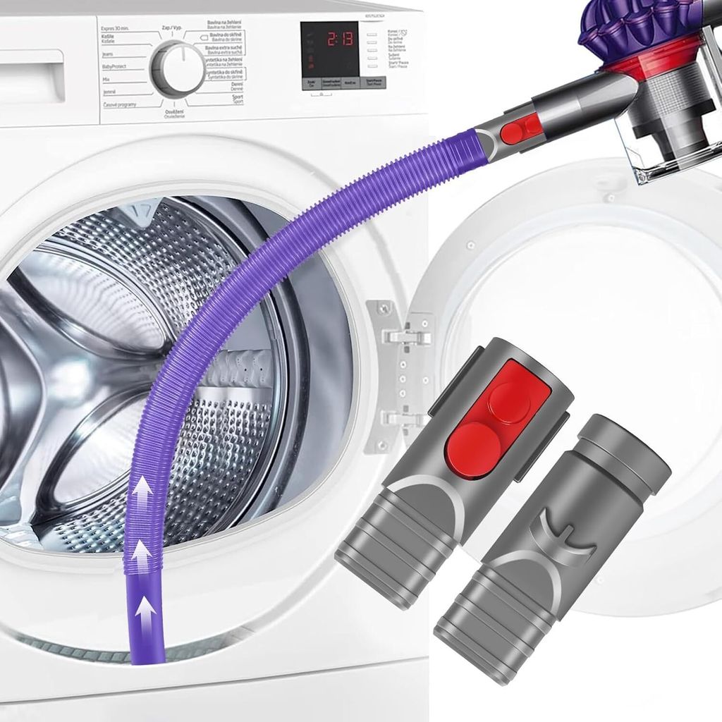 Flexibele Fugendüse für V15 V12 V11 V10 V8 V7 V6 Lang Staubsaugerdüse Flexi Crevice Düse Flache Saugdüse Staubsauger Zubehör Aufsatz für Rei...