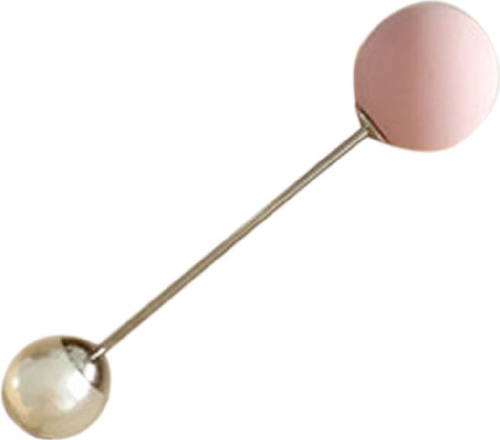 Mode Künstliche Perle Brosche Pin Frauen Jacke Mantel Dekoration Schmuck Geschenk-Rosa