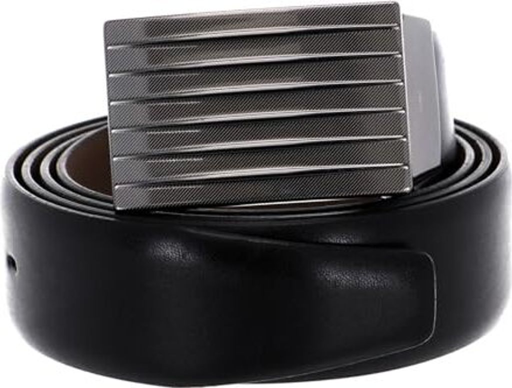 Vanzetti Leder Gürtel 35mm Leather Belt W110 Black schwarz