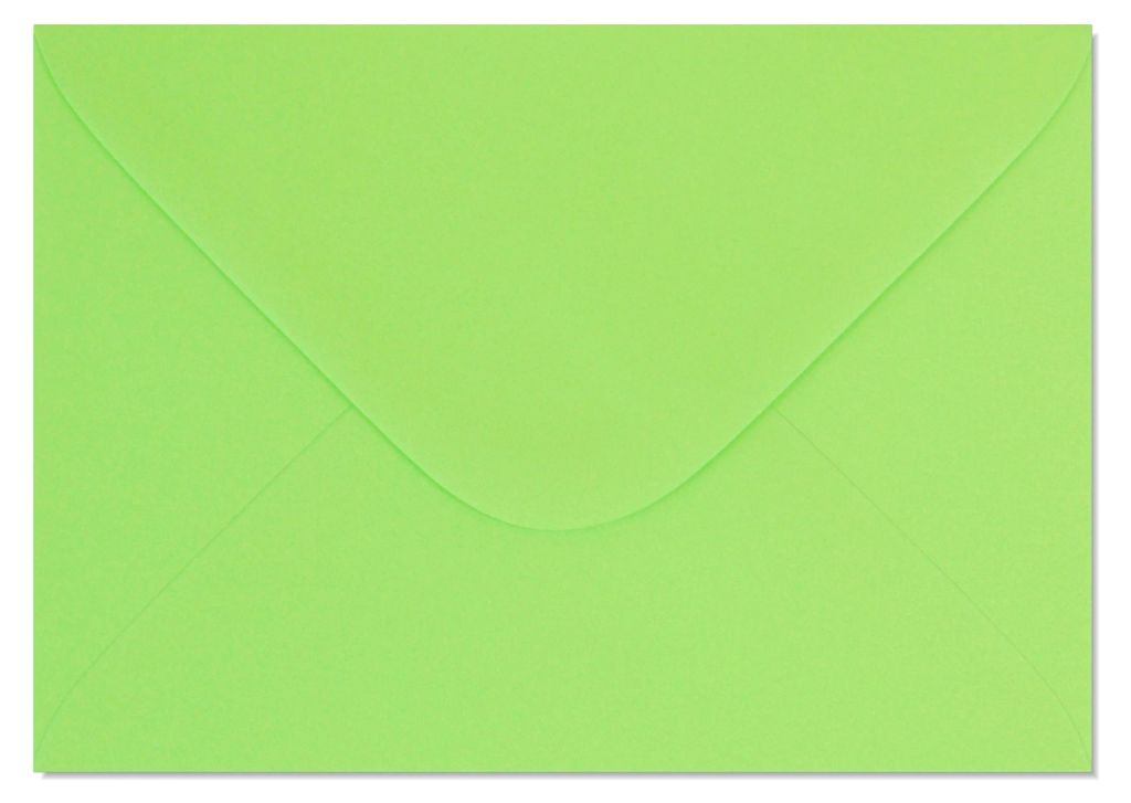 Grasgrüne Briefumschläge 120g/m2 C6 10 Stück nein 15c Produktbild 