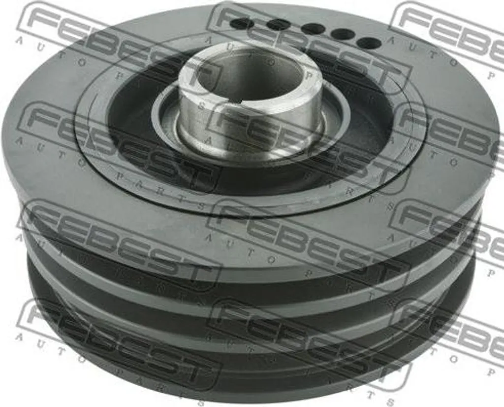 Poulie de vilebrequin FEBEST TDS-1FZFE : stop vibrations Land Cruiser