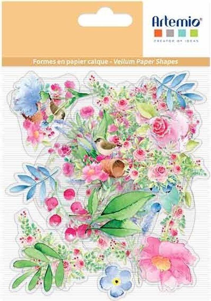 Vorschnittschicht Im Garten Blumen