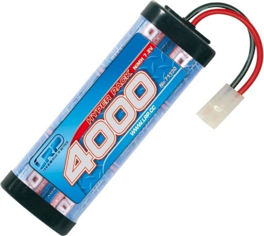 LRP Akku Power 7,2V 4000mAh NiMH 6 Zellen Stick. Produktbild 
