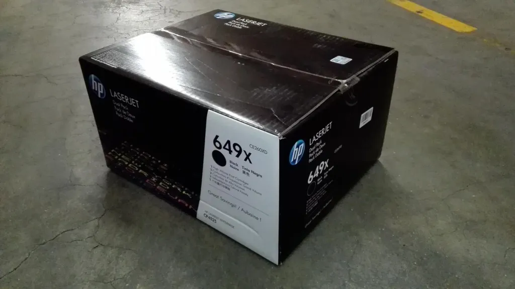 Pack Double Toner HP 649X Noir CE260XD Haute Capacité 17000 Pages
