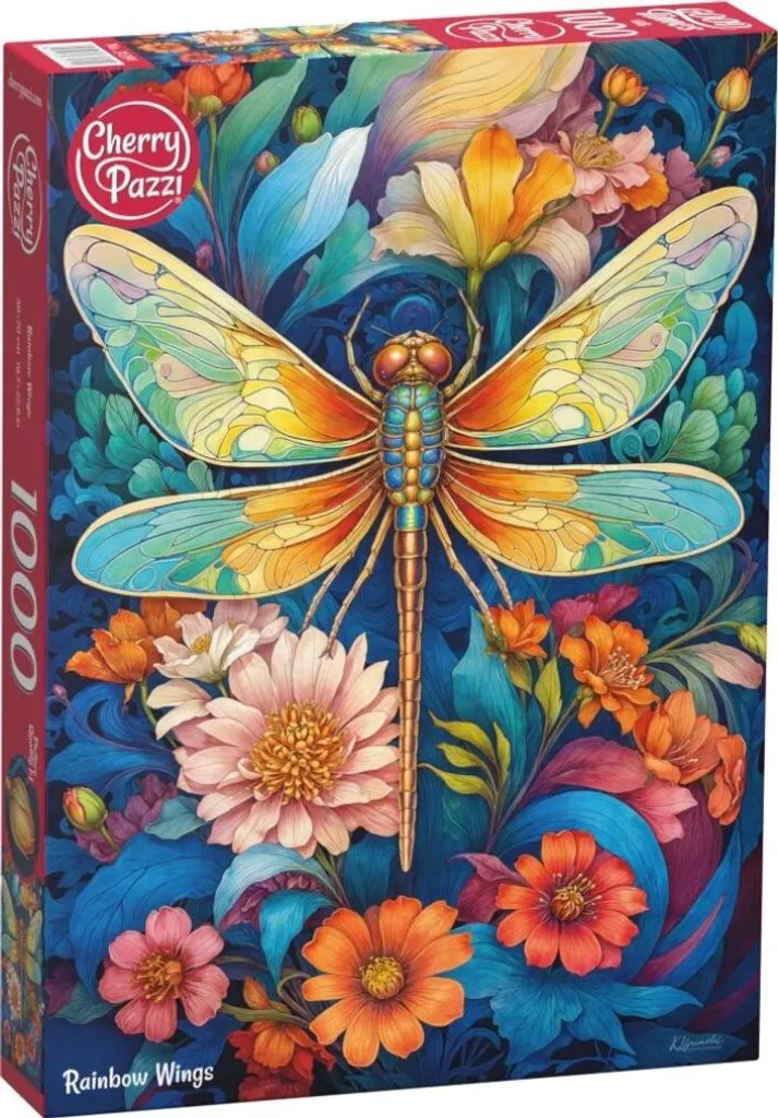 Puzzle 1000 pièces anti-reflet en carton rigide CHERRY PAZZI