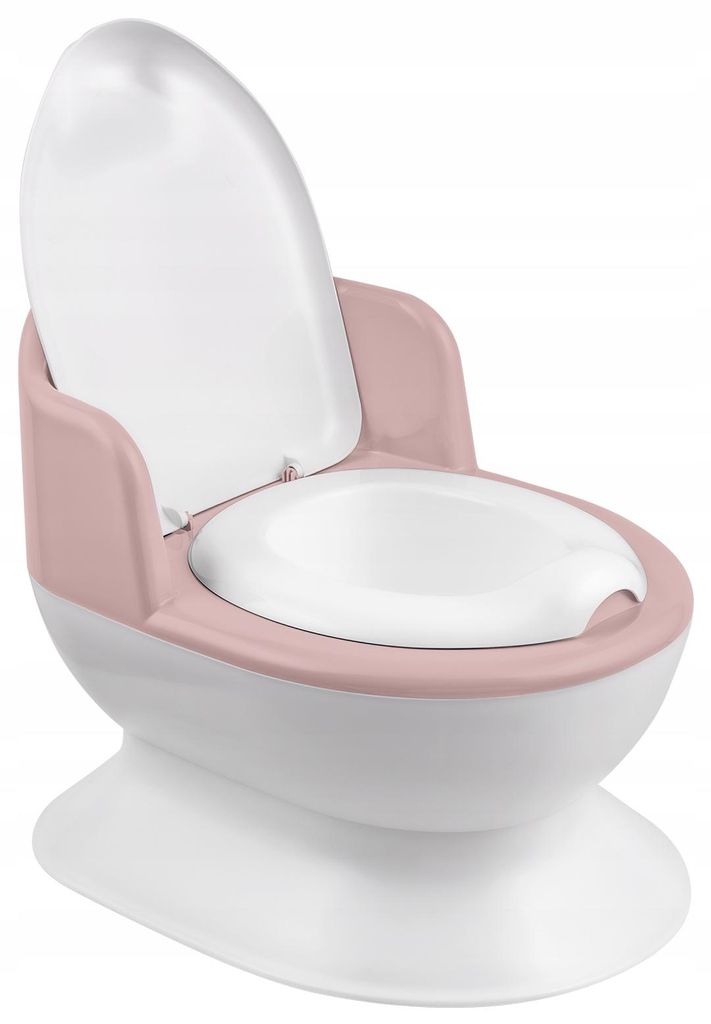 Töpfchen Für Kinder - Rosa - 290 × 380 × 335 Mm - Ergonomisches Design - Nachtstuhl