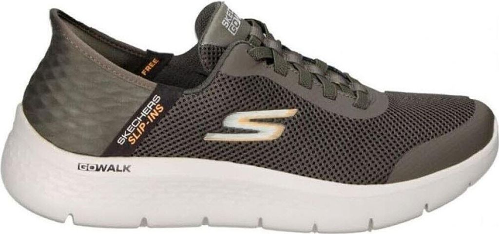SKECHERS Go Walk Hands Up Schuhe Herren braun 47 Produktbild