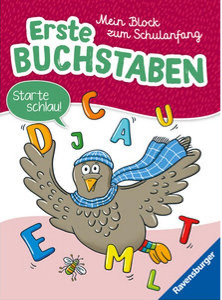 Mein Block zum Schulanfang: Erste Buchstaben Produktbild 
