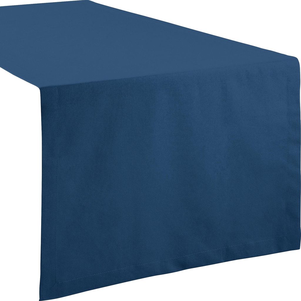 REDBEST Tischläufer Seattle" dunkelblau 50x150 cm"