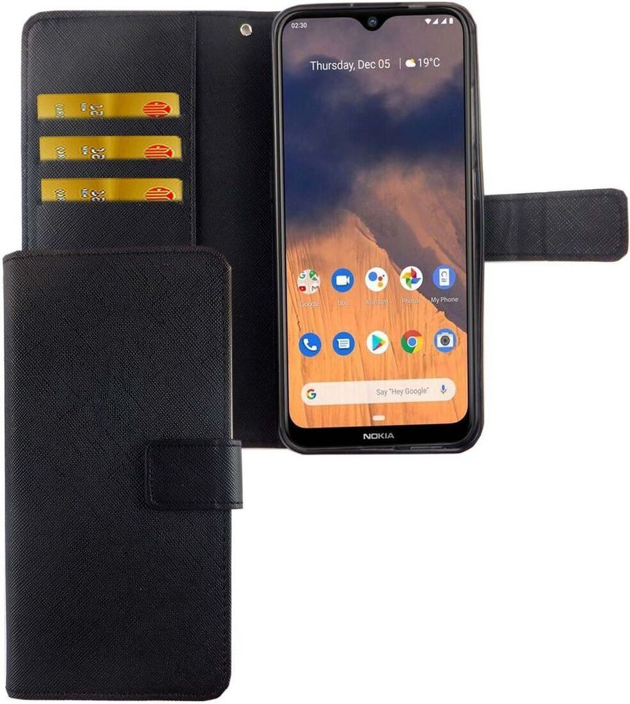 Nokia 2.3 Tasche Handy Hülle Schutz-Cover Flip-Case mit Produktbild 