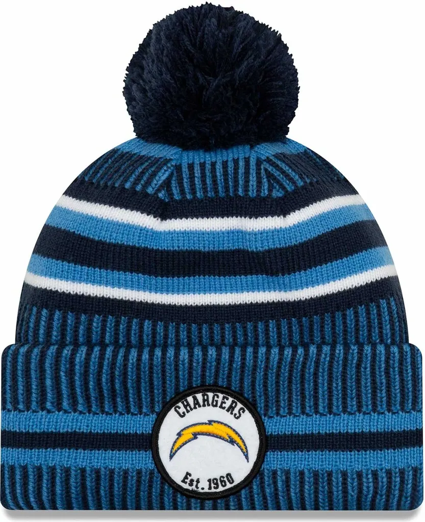 Bonnet NFL Los Angeles Chargers Sideline 2019 : Fini le froid au stade