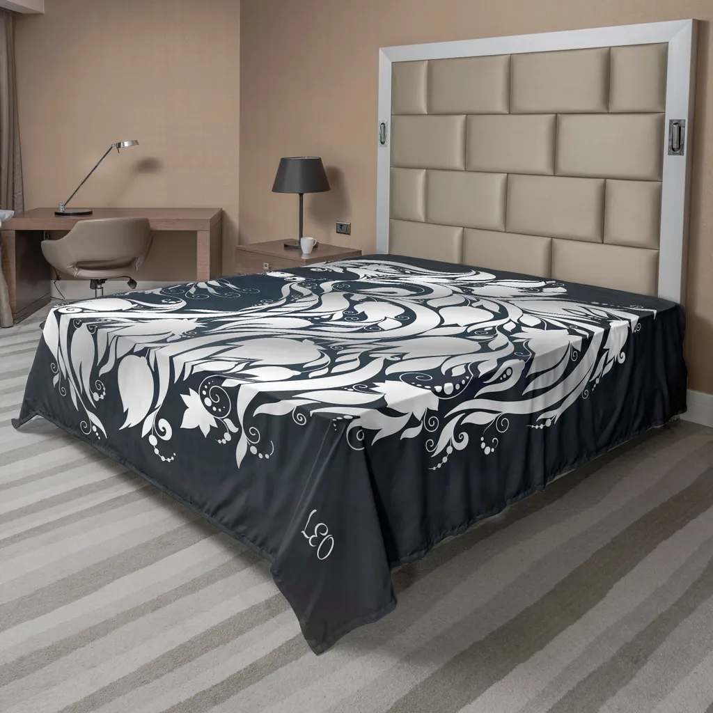 Drap de lit 260x228 cm Zodiaque pour décoration de chambre astrale