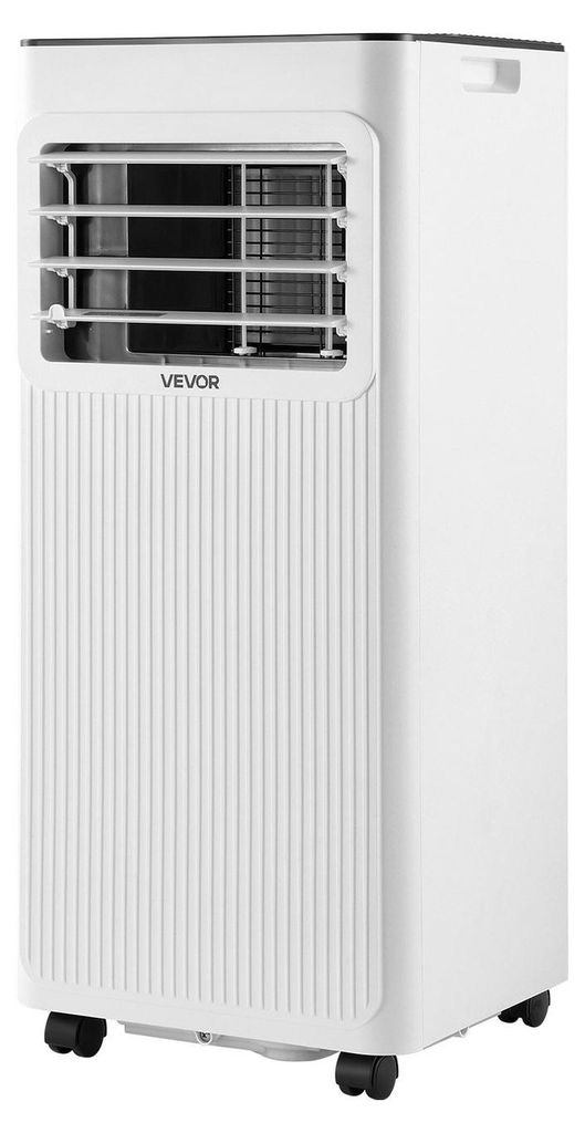 Mobile Klimaanlage, 7000 BTU, 2 kW, 3-in-1-Standgerät, LED-Touchpanel und Fernbedienung, 24-Stunden-Timer, Kühl-/Luftentfeuchtungs-/Ventilator-Mo...