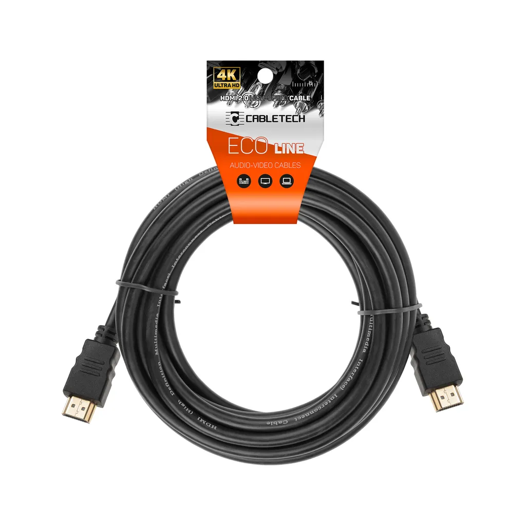 Cavo HDMI 2.0 4K 10m per Gaming e Console | Cabletech Eco-Line UHD - 2
