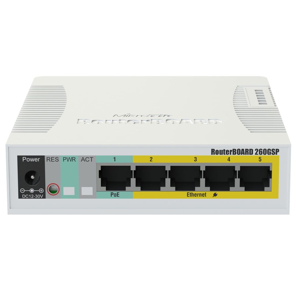 Routerboard Mc Soho Switch 5Xge, 1Xsfp Immagine del prodotto 