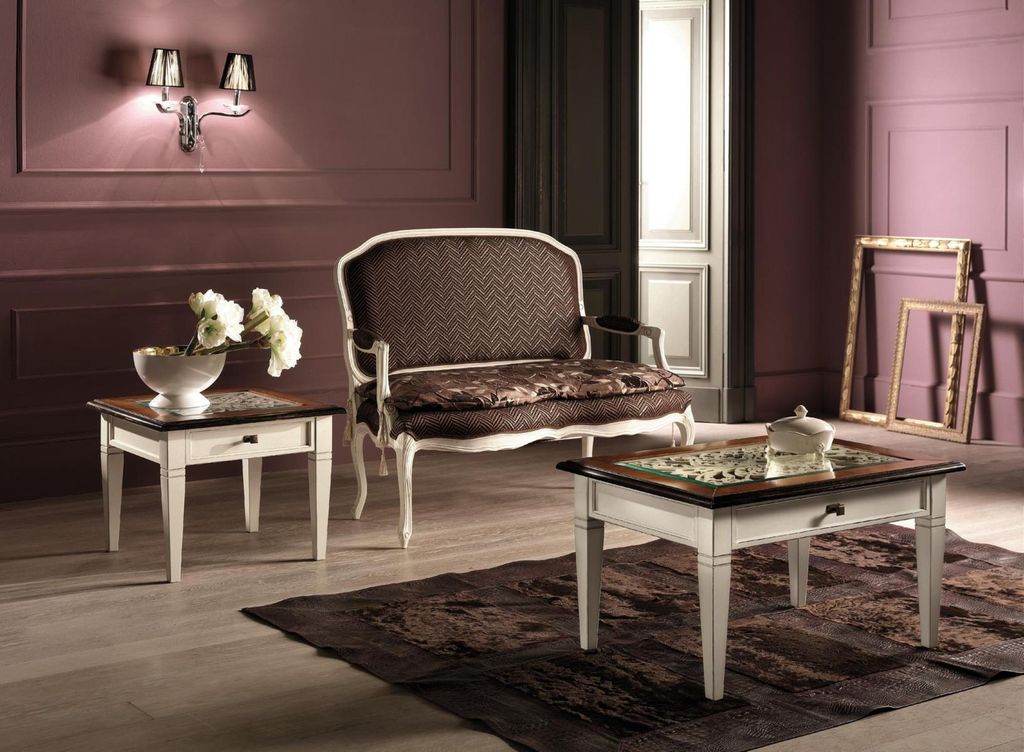 Couchtische Tisch Luxus Holz Tische Konsolen Design Italienische Möbel Vaccari