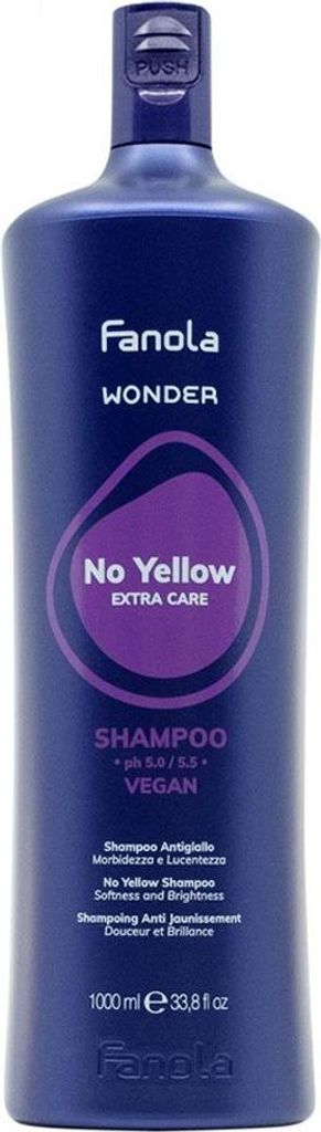 Fanola - Wonder No Yellow Extra Care Shampoo 1000ml Immagine del prodotto 