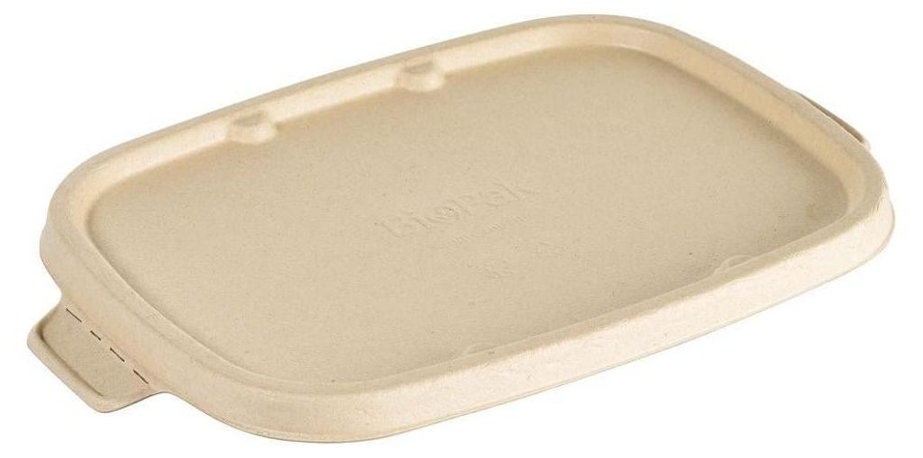 160x DUNI Cube Deckel rechteckig 900/1200 ml Braun