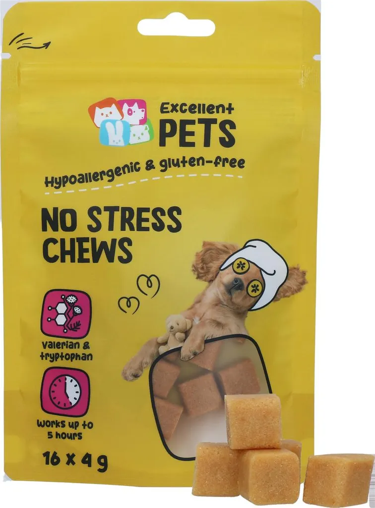 Excellent Pets No Stress Recensioni | Masticatori Calmanti 16x4g