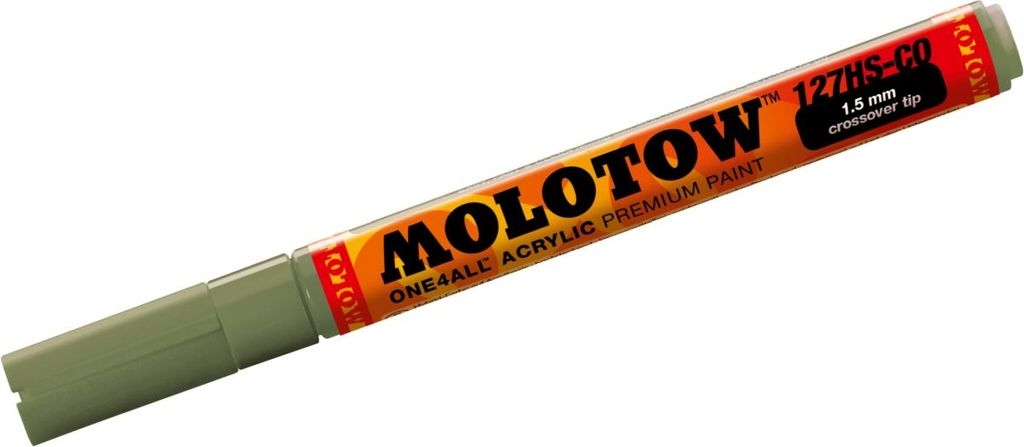 Permanentmarker One4All 127 HS-CO nachfüllbar 1,5mm amazonas hell Packung mit 6 Stück