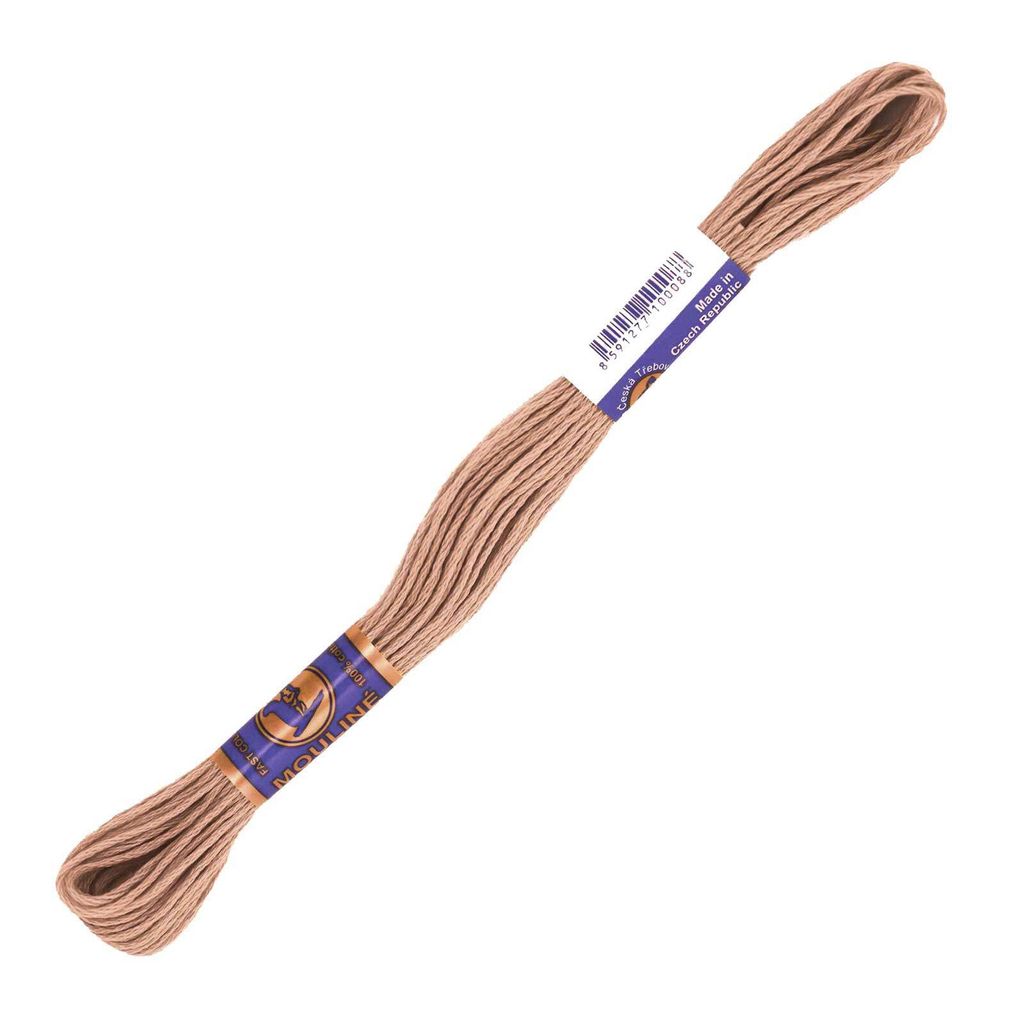 1 Docke Stickgarn 8m 2g Sticktwist 100 % Baumwolle Produktbild 