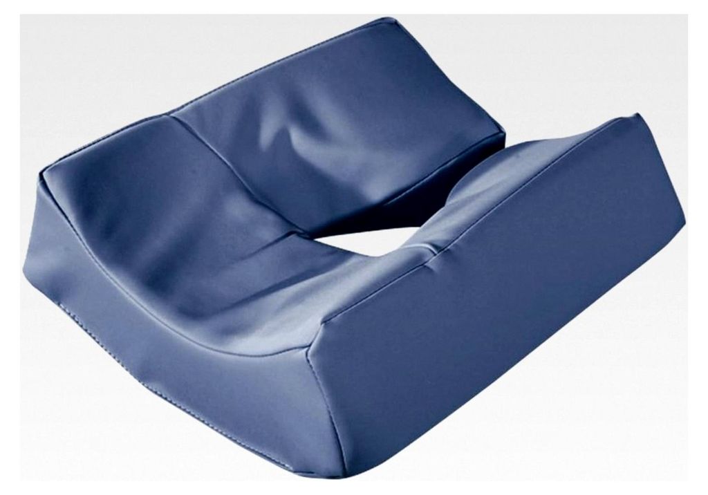 Ergonomisches Kopfpolster für Massageliegen aus Gedächtnisschaum in Königsblau