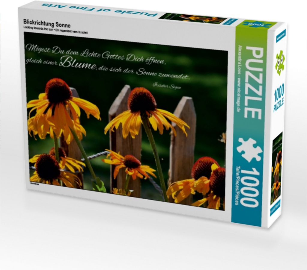 Calvendo Blickrichtung Sonne 1000 Teile Puzzle quer 640x480mm, Loos - www.niceimage.de Alexan; 7395239