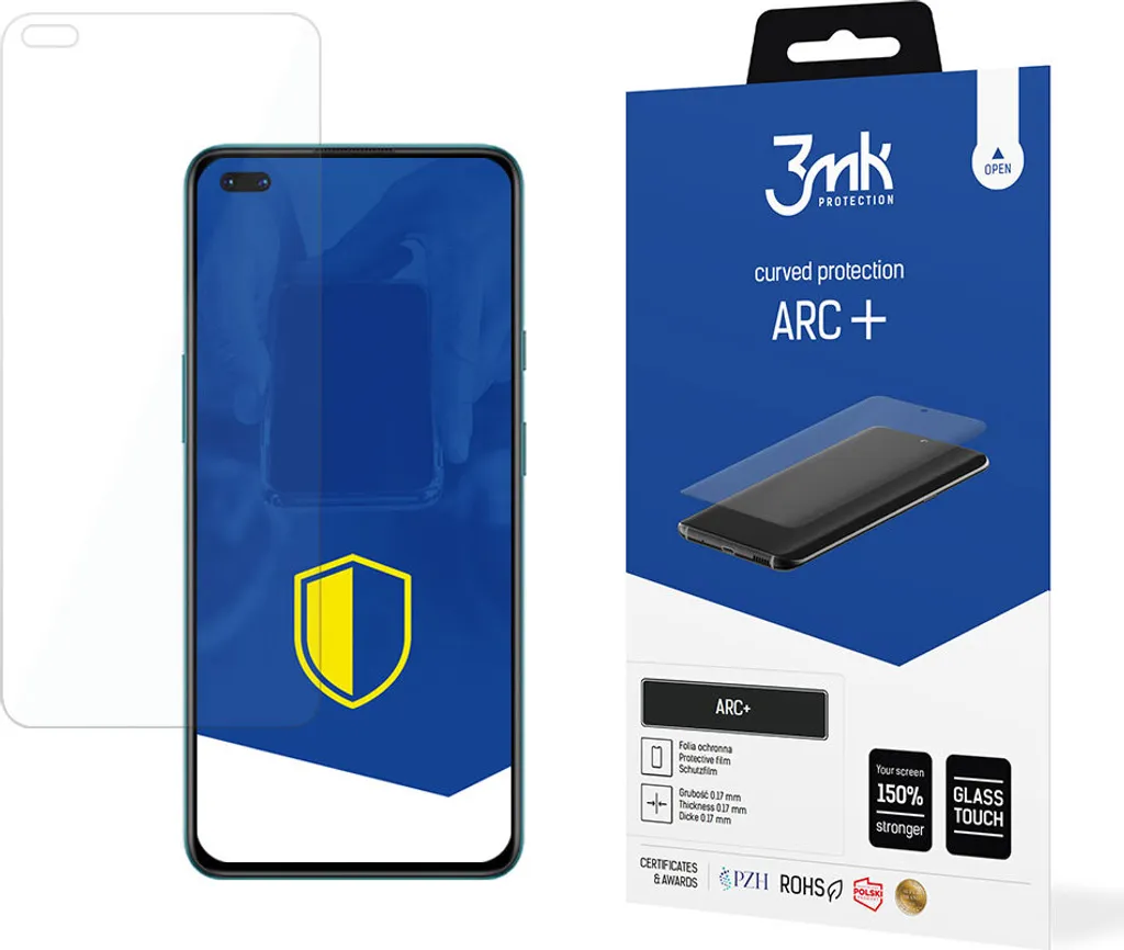 Pellicola OnePlus Nord 5G 3mk Arc+ | Protezione Schermo Curvo Totale