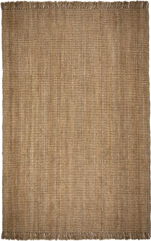 Tapis en Jute Naturelle Style Bohème 200x290 cm - Tapis Rectangulaire