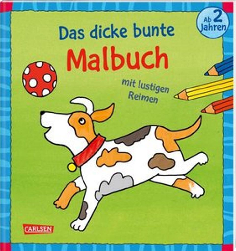 Sörensen, I: Das dicke bunte Malbuch mit lustigen Reimen