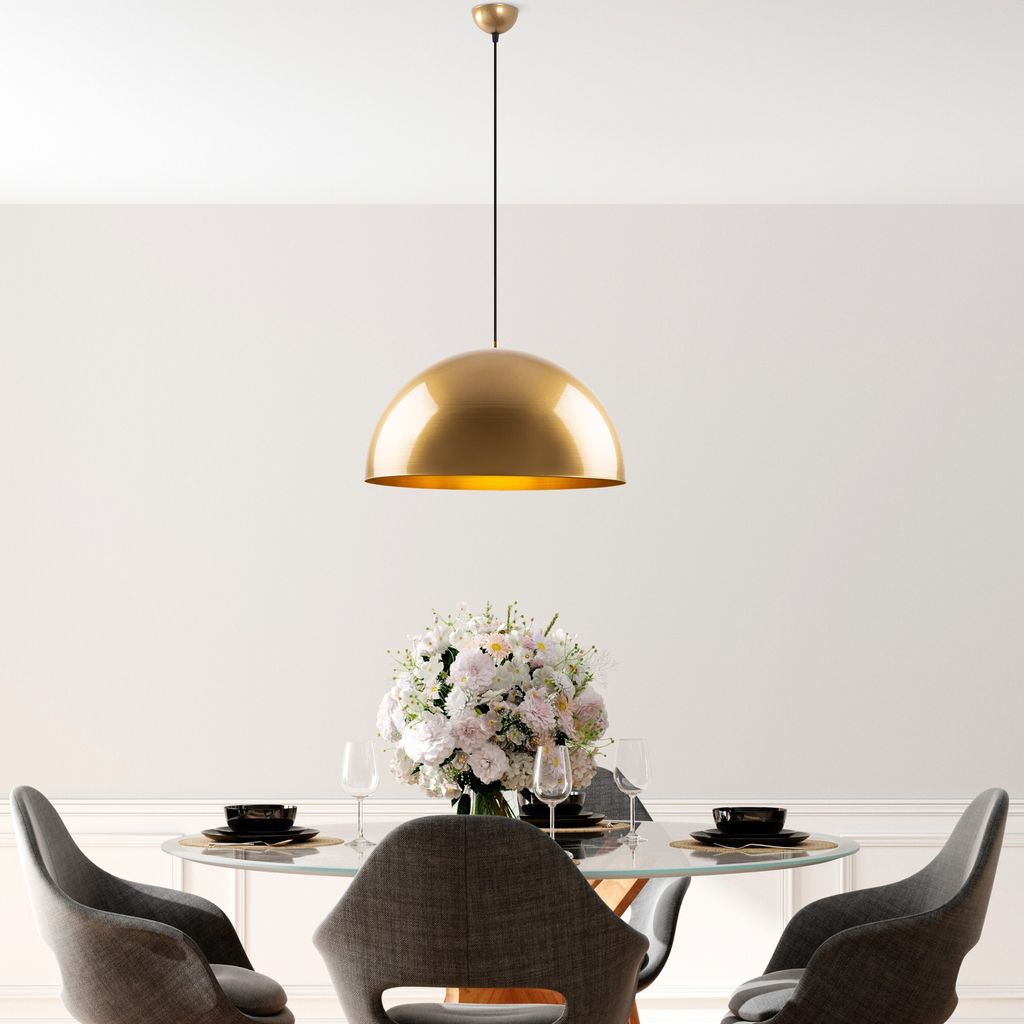 Opviq, Kure - 50 - Mr - 723 - 1, Kronleuchter, Gold, METALLKÖRPER, 50 x 50 x 41 - 121 cm