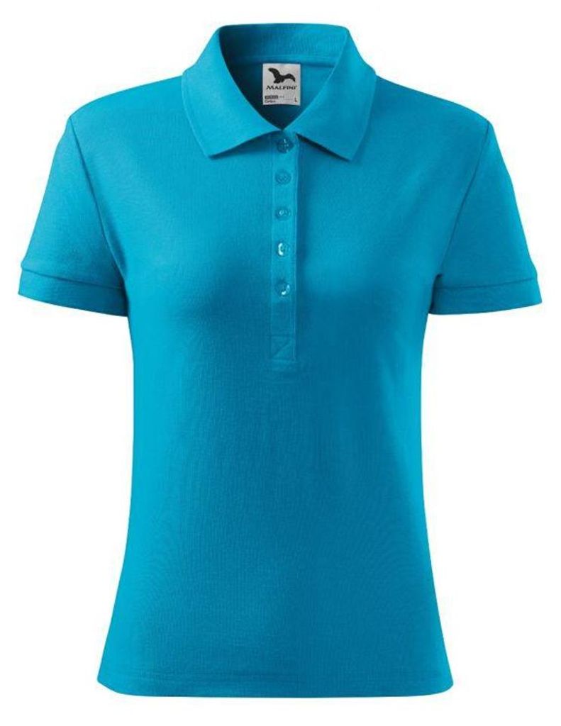 Malfini - Poloshirt für Damen, Baumwolle PP10026 (XXL) (Türkis)