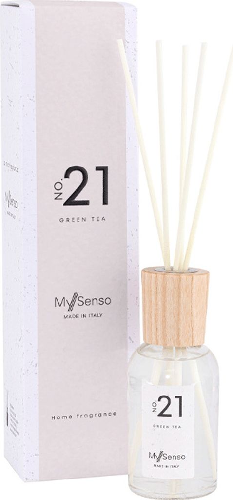 Diffuser Premium 100 ml N°21 Green Tea, My Senso, Raumduft, Produktbild 