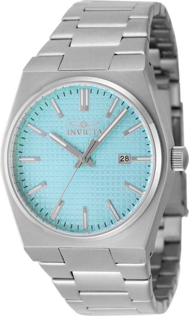 Invicta Speedway 48394 Herren Uhr - Quartz Bewegung - Edelstahl mit Blauem Zifferblatt - 40 mm