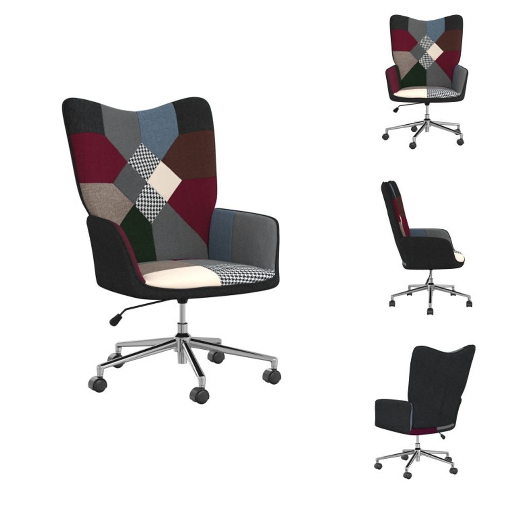 vidaXL Relaxsessel Patchwork Stoff - Sessel