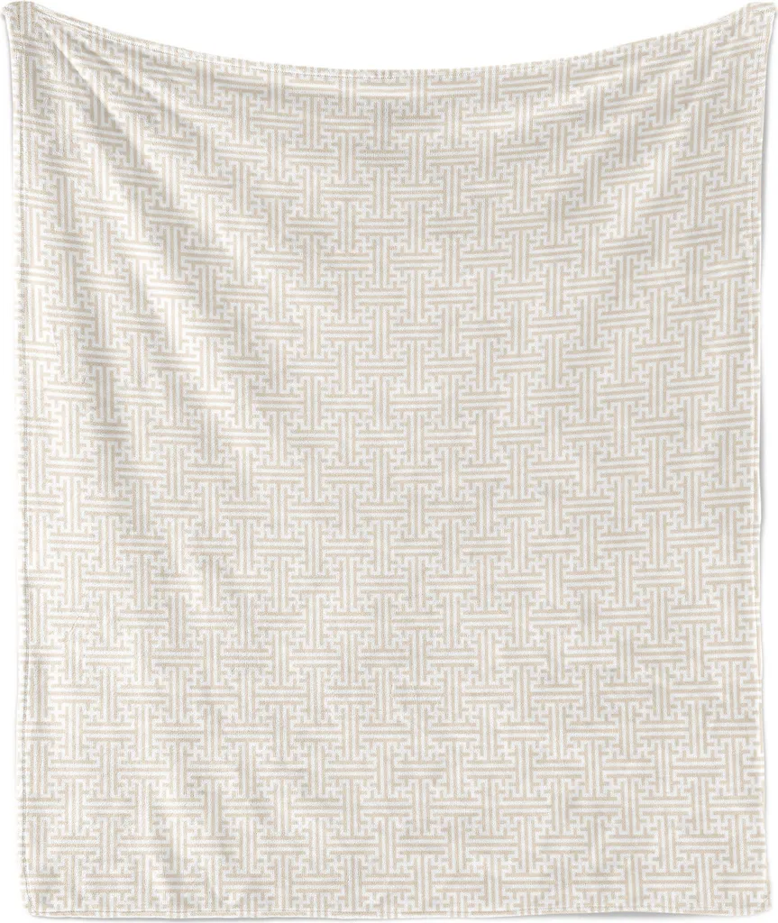 Coperta Morbida Pile ABAKUHAUS - Plaid Divano Design Giapponese