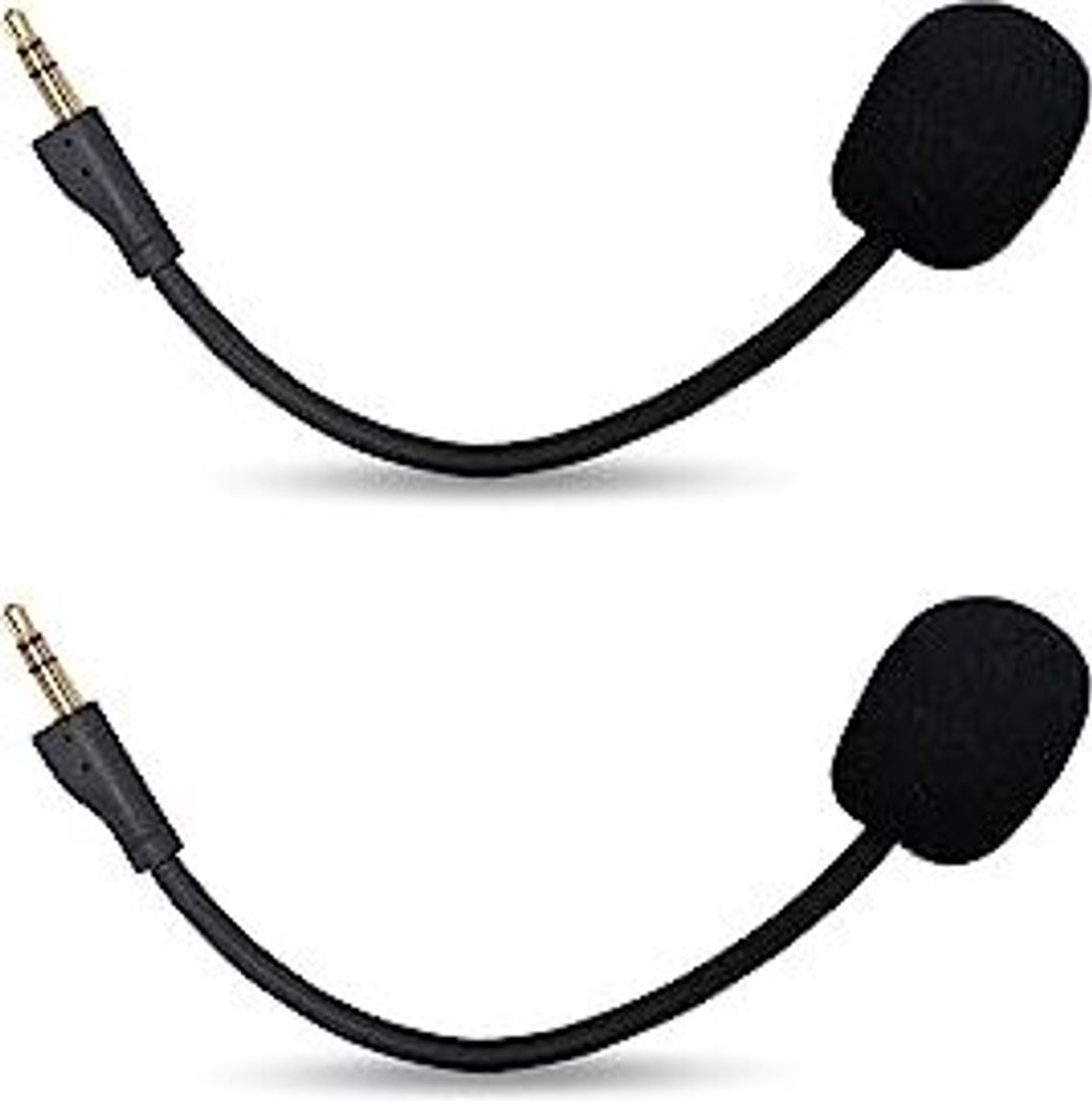 Ersatzspiel Gaming Microfon Logitech G Pro X & Headset auf PS4 PS5 Xbox One PC, abnehmbar 3,5 -mm -Boom -2 -Pack