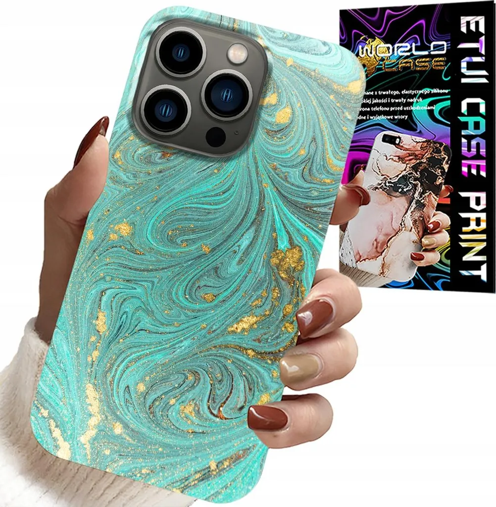 Cover iPhone 15 Pro Max Marmo Aesthetic + Pellicola Vetro Protettiva